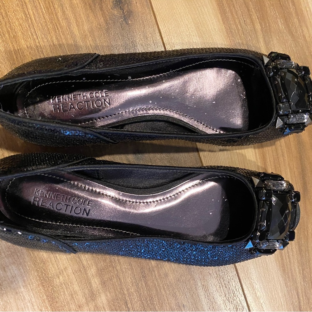 Kenneth Cole Reaction open toe loafers. New, never worn. No box, no tag.